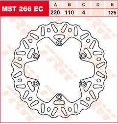 Ec TRW brake discs for HUSABERG, HUSQVARNA, KTM FC 501, FC 600, FE 250, FE 350, FE 390, FE 400, FE 450 from 1993 to 2023