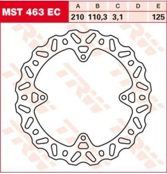 Disques de frein Ec TRW pour KTM FREERIDE 250 F, FREERIDE 350, SX 85 de 2011 à 2023