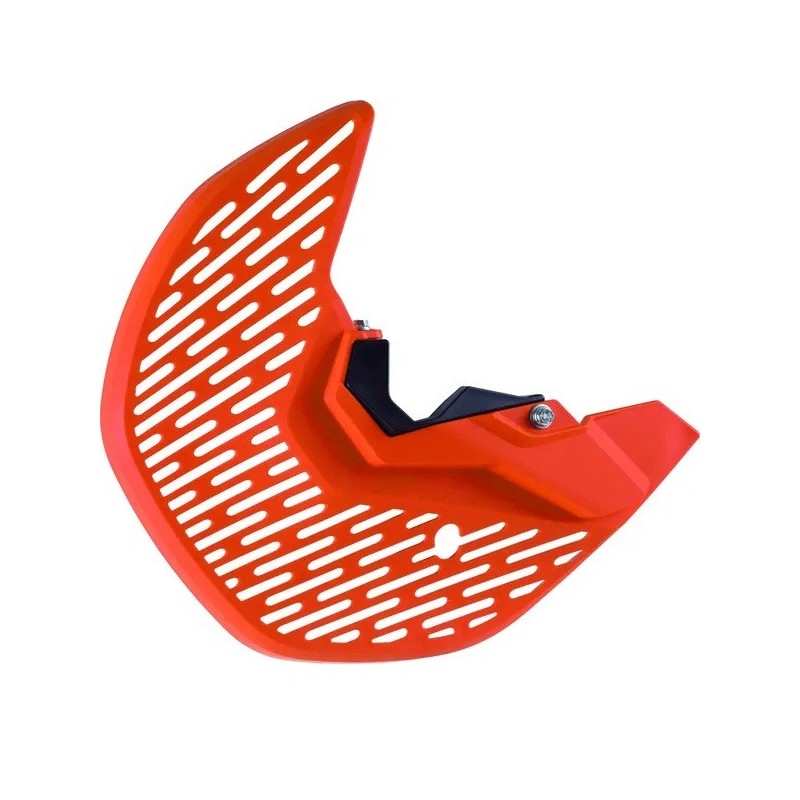 Protector de disco y horquilla POLISPORT para KTM, EXC 125, EXC 200, EXC 250, EXC 300, EXC-F 250 de 2007 a 2015