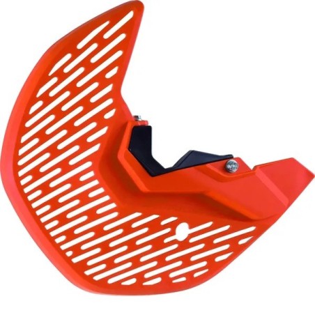 Protector de disco y horquilla POLISPORT para KTM, EXC 125, EXC 200, EXC 250, EXC 300, EXC-F 250 de 2007 a 2015