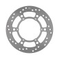 EBC D-series off-road round fixed brake disc for HUSQVARNA CR 125, CR 250, CR 360, TC 610, TE 350 from 1992 to 2004