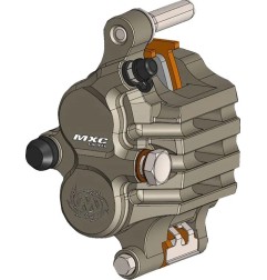 MXC MOTO-MASTER brake caliper for BETA, HONDA, KAWASAKI, SUZUKI RR 125, RR 200, RR 250, RR 300, RR 350 from 2001 to 2026