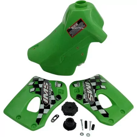 Depósito de combustible de gran capacidad IMS PRODUCTS INC. para KAWASAKI KDX 200, KDX 220 de 1995 a 2006