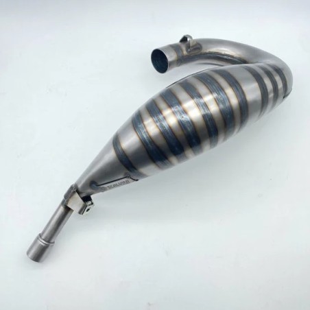 SCALVINI Brushed-Painted exhaust system for TM MX, EN, SMR 125, 144 from 2008 to 2016