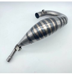 SCALVINI Brushed-Painted exhaust system for TM MX, EN FI, SMR FI 125, 144 from 2025