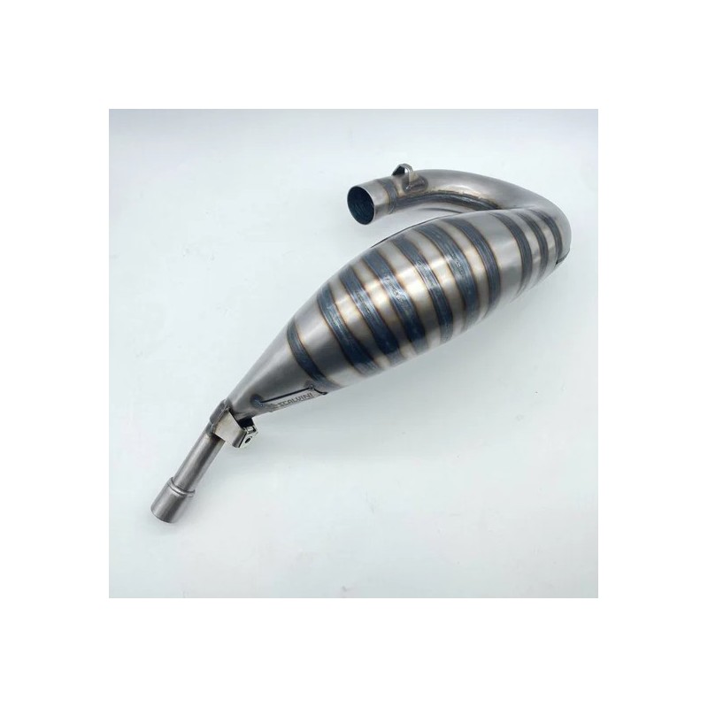 Silenciador SCALVINI FACTORY Brushed-Painted para TM MX, EN FI, SMR FI 125, 144 a partir de 2025