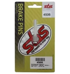 SBS brake pad axles for HONDA, KAWASAKI, SUZUKI, YAMAHA CR 125, CR 250, CRF 250, CRF 450, KX 125 from 1995 to 2020