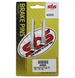 Ejes de pastillas de freno SBS para HONDA, KAWASAKI, SUZUKI, YAMAHA CR 125, CR 250, KX 125, KX 250, RM 125 de 1995 a 2019