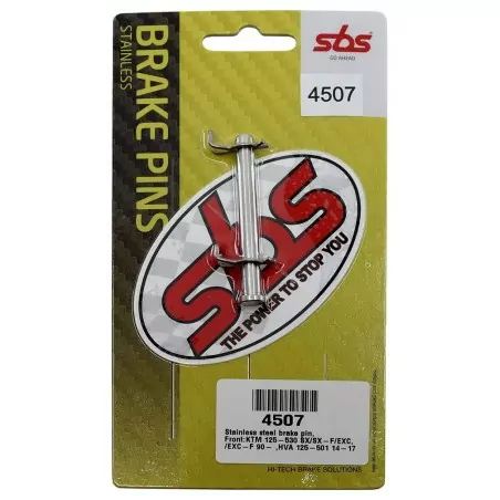 Axes de plaquettes de frein SBS pour HUSQVARNA, KTM CR 125, CR 250, FC 250, FC 350, FC 450, FE 250, FE 350 de 2000 à 2024