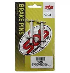 Axes de plaquettes de frein SBS pour HUSQVARNA, KTM CR 125, CR 250, FC 250, FC 350, FC 450, FE 250, FE 350 de 2000 à 2024