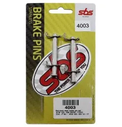 SBS -Bremsbelagbolzen für HUSQVARNA, KTM CR 125, CR 250, FC 250, FC 350, FC 450, FE 250, FE 350 von 2000 bis 2024 - Art.-Nr.