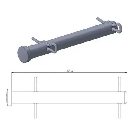 Goupilles d’étrier MOTO-MASTER pour BENELLI, BMW, GAS GAS, HUSABERG, HUSQVARNA, KTM de 1993 à 2026