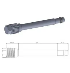 Goupilles d’étrier MOTO-MASTER pour HONDA, SUZUKI CR 125, CR 250, CRF 250, CRF 450, DR-Z 400 de 2002 à 2026