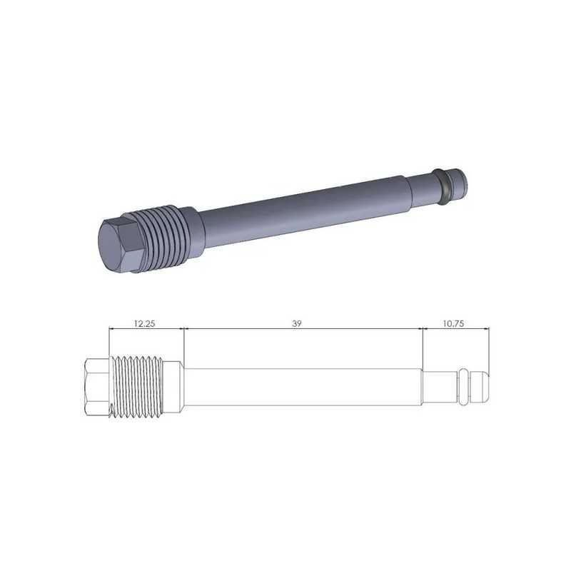 MOTO-MASTER -Bremssattelstifte für HONDA, SUZUKI CR 125, CR 250, CRF 250, CRF 450, DR-Z 400 von 2002 bis 2026 MOTO-MASTER -Bremssattelstifte für HONDA, SUZUKI CR 125, CR 250, CRF 250, CRF 450, DR-Z 400 von 2002 bis 2026
