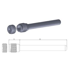 Goupilles d’étrier MOTO-MASTER pour HONDA, KAWASAKI, SUZUKI, YAMAHA NX 650, KLX 250, KLX 300, KLX 650 de 1988 à 2025