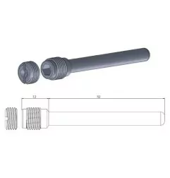 Pasadores de pinza MOTO-MASTER para HONDA, KAWASAKI, SUZUKI, YAMAHA NX 650, KLX 250, KLX 300, KLX 650 de 1988 a 2025