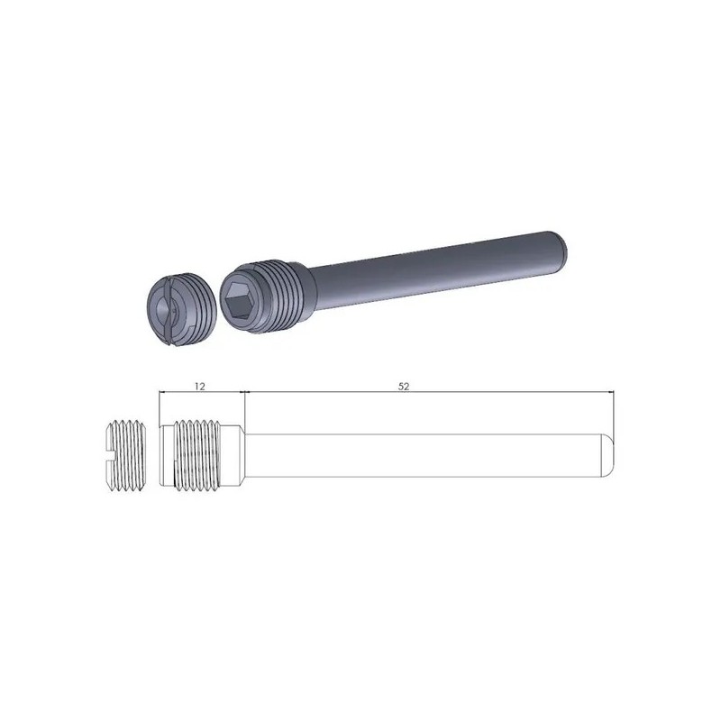 MOTO-MASTER caliper pins for HONDA, KAWASAKI, SUZUKI, YAMAHA NX 650, KLX 250, KLX 300, KLX 650 from 1988 to 2025