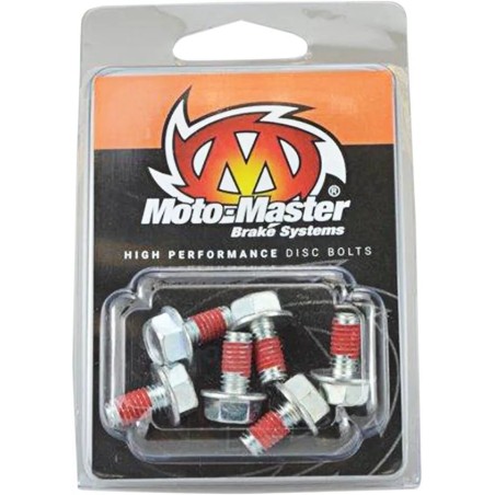 Vis de disque de frein MOTO-MASTER pour TM RACING, YAMAHA CC 250, EN 125, EN 144, EN 250, EN 300, EN 450 de 1998 à 2024