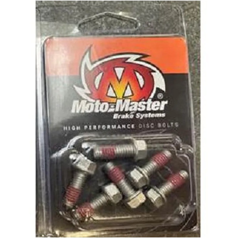 Tornillos de disco de freno MOTO-MASTER para GAS GAS, HONDA, HUSABERG, HUSQVARNA, KTM, SUZUKI, TM RACING de 1983 a 2025 Tornillos de disco de freno MOTO-MASTER para GAS GAS, HONDA, HUSABERG, HUSQVARNA, KTM, SUZUKI, TM RACING de 1983 a 2025