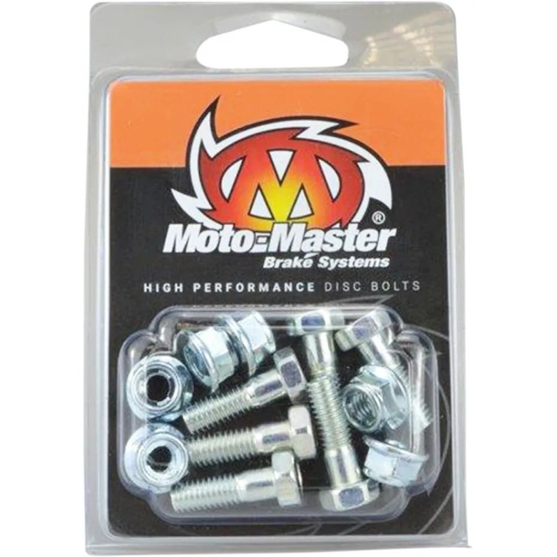 Pernos de disco de freno MOTO-MASTER para HONDA, TM RACING CR 125, CR 250, CR 500, CRF 250, CRF 450, EN 125 de 1995 a 2026 Pernos de disco de freno MOTO-MASTER para HONDA, TM RACING CR 125, CR 250, CR 500, CRF 250, CRF 450, EN 125 de 1995 a 2026