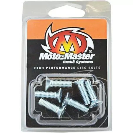 Vis de disque de frein MOTO-MASTER pour KAWASAKI, SUZUKI, YAMAHA KX 125, KX 250, KX 500, DR-Z 250, DR-Z 400 de 1988 à 2024