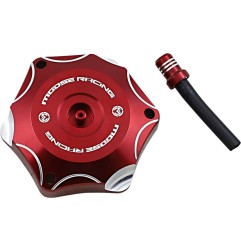 Bouchon de réservoir en aluminium MOOSE OFFROAD pour HONDA CR, CRF, XR de 1996 à 2026