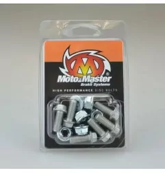 Vis de disque de frein MOTO-MASTER pour HUSQVARNA, KTM, TM RACING TC 65, SX 65, CC 250, EN 125, EN 144 de 2001 à 2024