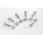 Kit de vis de disque de frein TRW pour HONDA CR 125, CR 250, CR 500, CRF 250, CRF 450 de 1995 à 2022