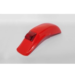 Guardabarros trasero universal vintage con luz UFO para Motocross