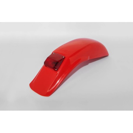 Guardabarros trasero universal vintage con luz UFO para Motocross