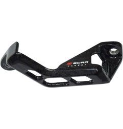 SCAR carbon rear caliper guard for FANTIC, YAMAHA XE 125, XEF 250, XEF 450, XX 125, WR 250 F from 2006 to 2026