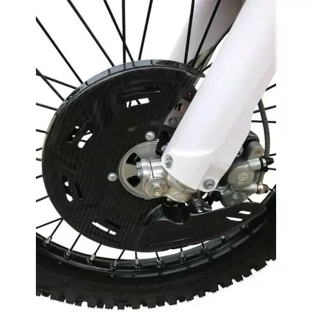 Cache-disque carbone MOOSE pour GAS GAS, HUSQVARNA, KTM EC 250, EC 250 F, EC 300, EX 250, EX 300 de 2017 à 2023