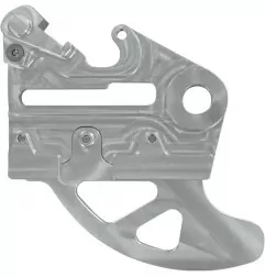 Protège-disque Pro Shark Fin avec support d'étrier MOOSE pour GAS GAS, HUSABERG, HUSQVARNA, KTM EC 250 F de 2003 à 2023