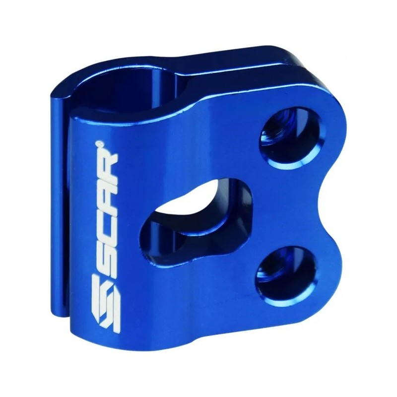 SCAR brake hose clamp for FANTIC, HONDA, YAMAHA XE 125, XEF 250, XEF 450, XX 125, XX 250 from 2004 to 2026 SCAR brake hose clamp for FANTIC, HONDA, YAMAHA XE 125, XEF 250, XEF 450, XX 125, XX 250 from 2004 to 2026