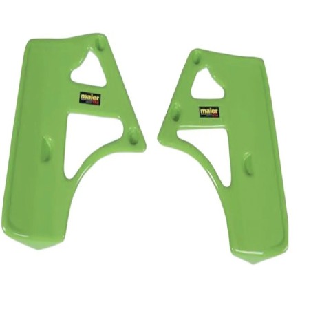 Cache radiateur de rechange MAIER pour KAWASAKI KX 250, KX 500 de 1985 à 1986