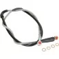 Latiguillo de freno MOOSE de acero inoxidable trenzado para HONDA CR 125, CR 250, CR 500, CRF 250, CRF 450 de 1995 a 2008