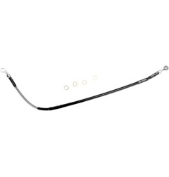 MOOSE stainless steel braided brake hose for HONDA CR 125, CR 250 from 2002 to 2018
