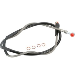 Latiguillo de freno trenzado de acero inoxidable MOOSE para GAS GAS, HUSQVARNA, KTM EX 250, EX 250 F, EX 300, EX 350 F de 2000 a