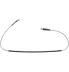 MOOSE stainless steel braided brake hose for KAWASAKI, SUZUKI KX 125, KX 250, KX 250 F, RM 125, RM 250, RM-Z 250 from 2004 to 20