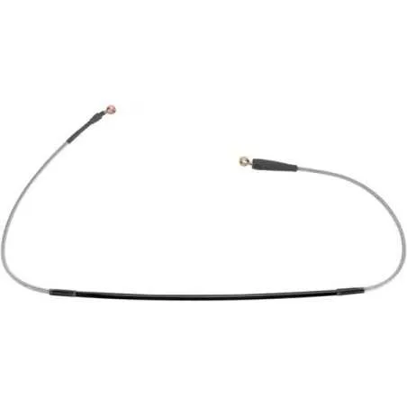 MOOSE-Edelstahl-Bremsschlauch mit Geflecht für KAWASAKI, SUZUKI KX 125, KX 250, KX 250 F, RM 125, RM 250, RM-Z 250 der Baujahre