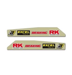 BLACKBIRD RACING swingarm decals for HONDA CR, CRF from 2000 to 2023
