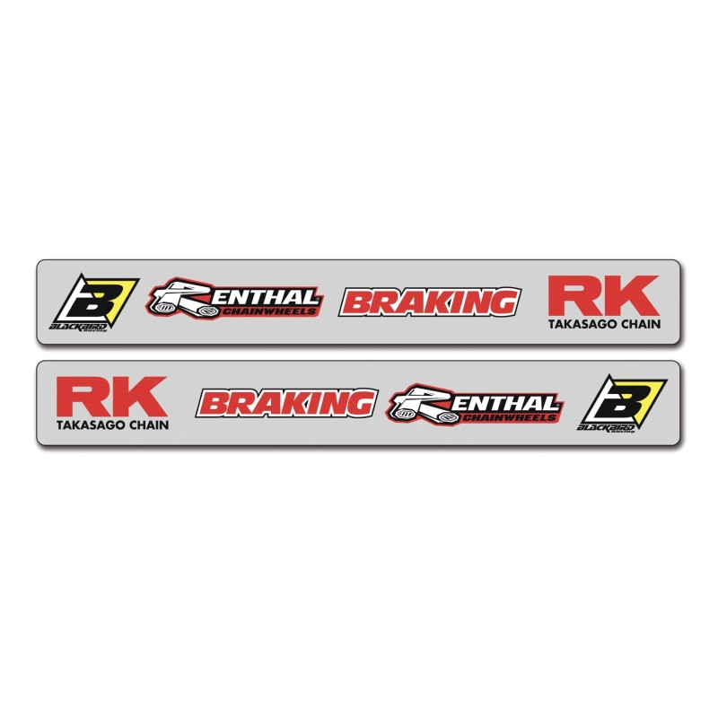 BLACKBIRD RACING swingarm decals for KAWASAKI KX 125, KX 250, KX 450 from 1994 to 2020 BLACKBIRD RACING swingarm decals for KAWASAKI KX 125, KX 250, KX 450 from 1994 to 2020