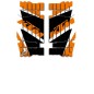 BLACKBIRD RACING radiator grille stickers for KTM EXC, SX, SX-F from 2016 to 2019 BLACKBIRD RACING radiator grille stickers for KTM EXC, SX, SX-F from 2016 to 2019