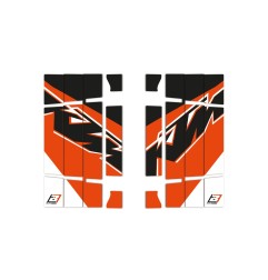 Rejilla del radiador Trophy BLACKBIRD RACING para KTM EXC, SX, SX-F de 2016 a 2018