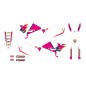 Kit déco rétro BLACKBIRD RACING pour YAMAHA YZ 125, YZ 250 de 2002 à 2021 Kit déco rétro BLACKBIRD RACING pour YAMAHA YZ 125, YZ 250 de 2002 à 2021