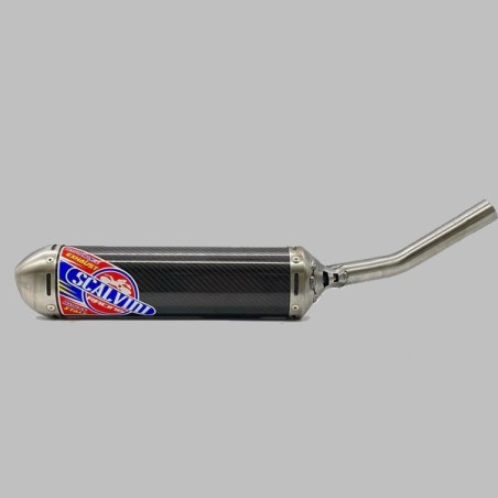 Silenciador de escape SCALVINI de acero al carbono/inox para TM EN 250, 300 de 2015 a 2018