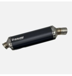 Silenciador de escape SCALVINI SPECIAL BLACK Aluminio/Acero inoxidable para KOVE 450 RALLY
