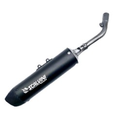 SCALVINI carbon exhaust silencer black/blue/orange/red/purple for BETA RR 50 from 2021 to 2024