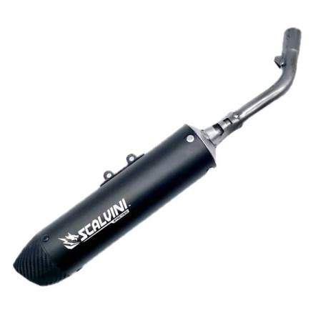 SCALVINI carbon exhaust silencer black/blue/orange/red/purple for BETA RR 50 from 2012 to 2021
