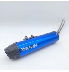 SCALVINI carbon muffler black/blue/red/purple/orange for HM 50 from 2010 to 2015